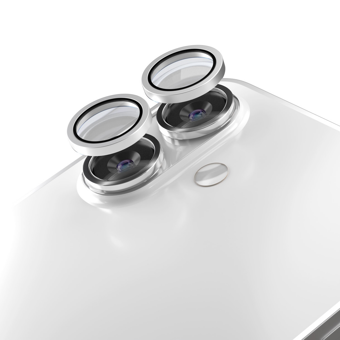 Etteri Rückkamera-Schutzfolie für Apple iPhone 17, gehärtetes Glas, Weiß