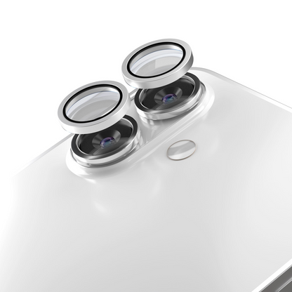 Etteri Rückkamera-Schutzfolie für Apple iPhone 17, gehärtetes Glas, Weiß