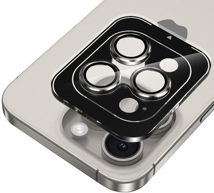 Schutzfolie für die Rückkamera Tech-Protect CamRing PRO+ für Apple iPhone 14 Pro Max / 14 Pro, Gehärtetes Glas, Schwarz