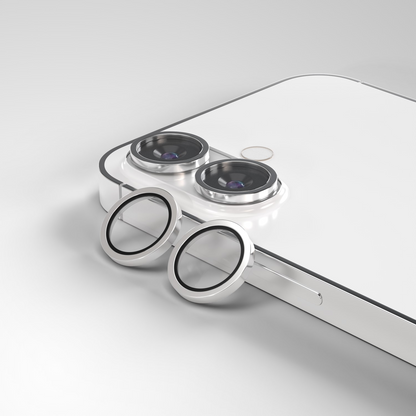 Etteri Rückkamera-Schutzfolie für Apple iPhone 17, gehärtetes Glas, Weiß