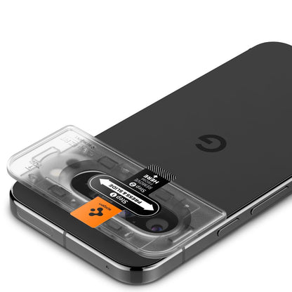 Spigen EZ FIT Rückkamera-Schutzfolie für Google Pixel 9 Pro, sicheres Glas, 2er-Set AGL08444