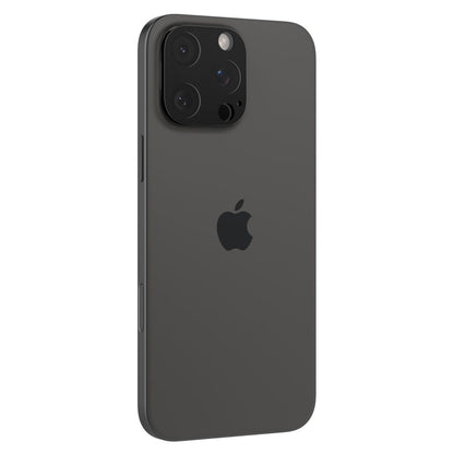 Spigen Optik Rückkamera-Schutzfolie für Apple iPhone 15 Pro Max / 15 Pro, sicheres Glas, Vollkleber, 2er-Set, Schwarz AGL05273