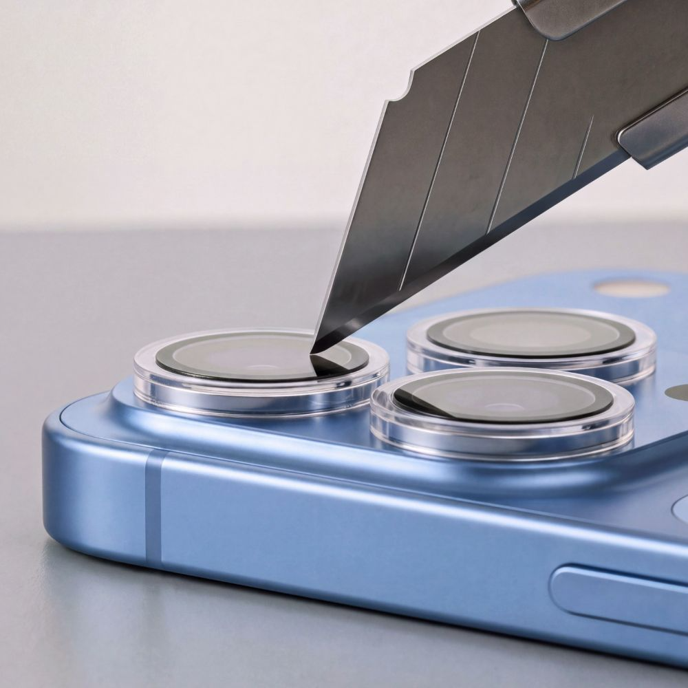 Schutzfolie für die Rückkamera Tech-Protect CamRing Fit+ für Apple iPhone 18 Pro / 18 Pro Max, gehärtetes Glas, transparent