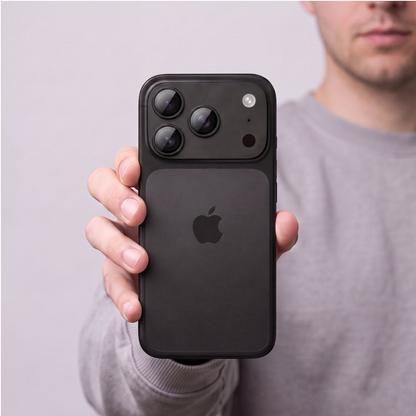 Schutzfolie für die Rückkamera Tech-Protect CamFull Fit+ für Apple iPhone 18 Pro Max, gehärtetes Glas, schwarz