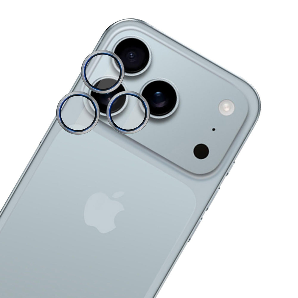 Schutzfolie 3MK Hardy Protection Pro für die Rückkamera des Apple iPhone 17 Pro Max / 17 Pro, gehärtetes Glas, Beige