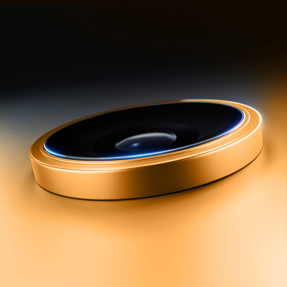 Schutzfolie Rückkamera 3MK Hardy Protection Pro für Apple iPhone 17 Pro Max / 17 Pro, Gehärtetes Glas, Orange