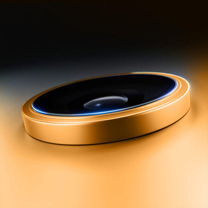 Schutzfolie Rückkamera 3MK Hardy Protection Pro für Apple iPhone 17 Pro Max / 17 Pro, Gehärtetes Glas, Orange