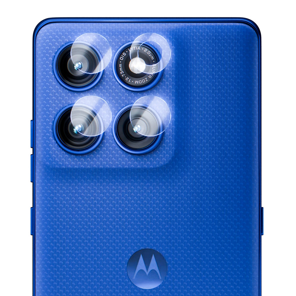3MK Protection Rear Camera Protective Film for Motorola Edge 60 Pro, Flexible Glass, Set of 4 Pieces, Transparent
