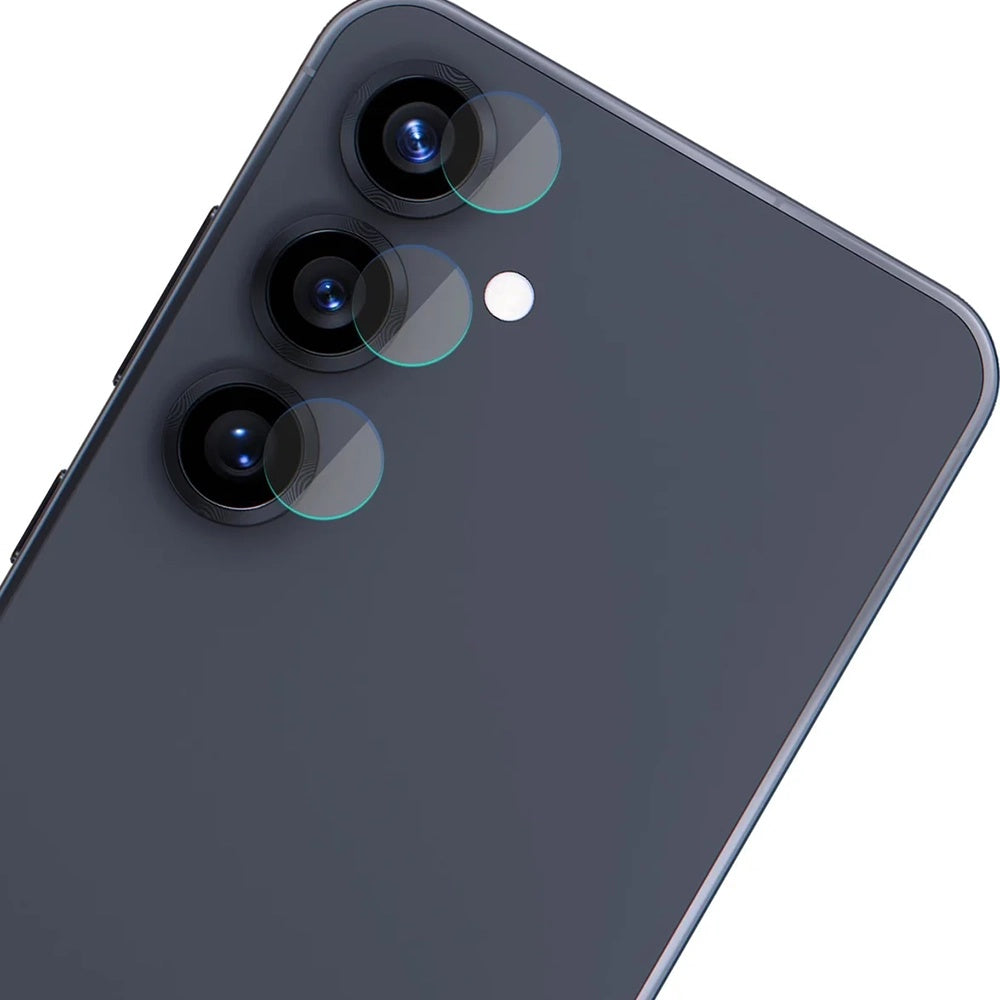 Schutzfolie Rückkamera 3MK Protection für Samsung Galaxy S25 FE, Gehärtetes Glas, Set 4 Stück, Transparent