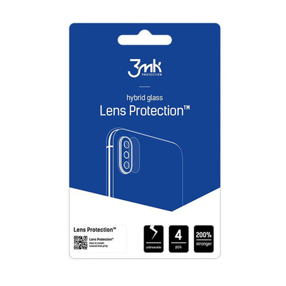 3MK Protection Rear Camera Protective Film for Samsung Galaxy Z Fold8 F976, Tempered Glass, Set of 4 Pieces, Transparent