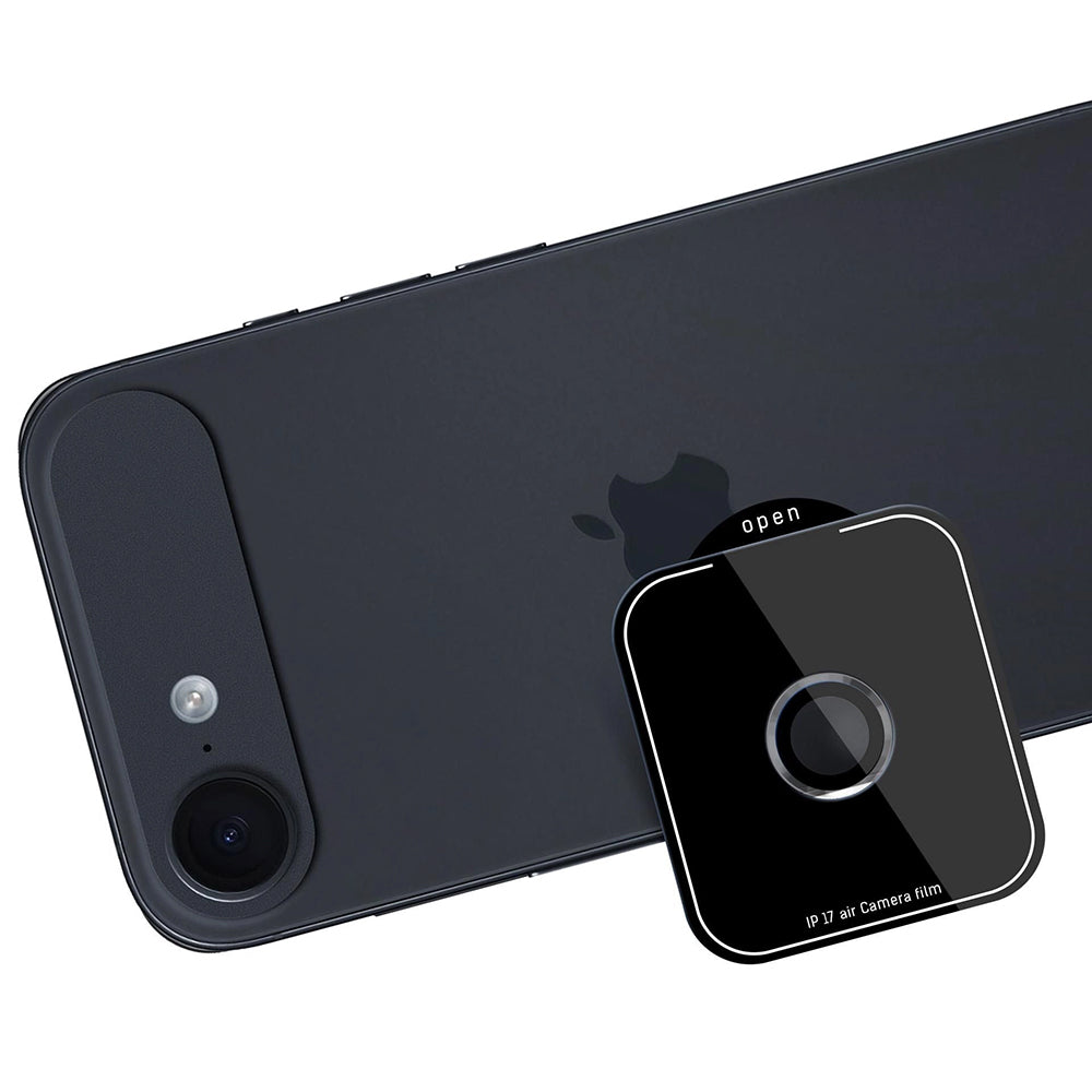 3MK Protection Pro Rear Camera Protective Film for Apple iPhone 16 Plus / 16, Tempered Glass, Black