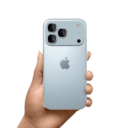 Schutzfolie 3MK Protection Pro für die Rückkamera des Apple iPhone 17 Pro Max / 17 Pro, gehärtetes Glas, Silberfarben