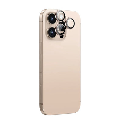 Anank AR Rückkamera-Schutzfolie für Apple iPhone 16 Pro Max / 16 Pro, gehärtetes Glas, goldfarben