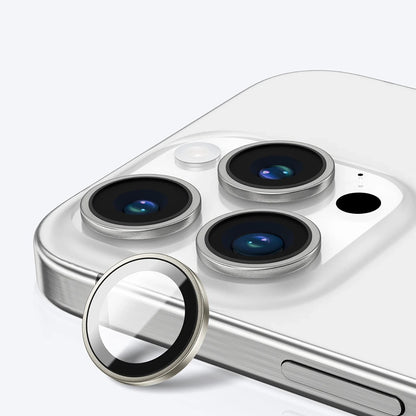 Anank AR Rückkamera-Schutzfolie für Apple iPhone 16 Pro Max / 16 Pro, gehärtetes Glas, Metallic Grau