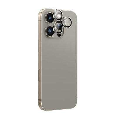 Anank AR Rückkamera-Schutzfolie für Apple iPhone 16 Pro Max / 16 Pro, gehärtetes Glas, Metallic Grau