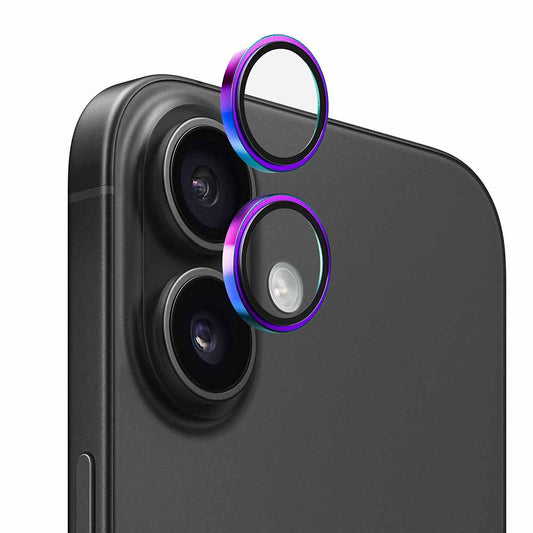 Schutzfolie Anank AR für die Rückkamera des Apple iPhone 17, gehärtetes Glas, Mehrfarbig