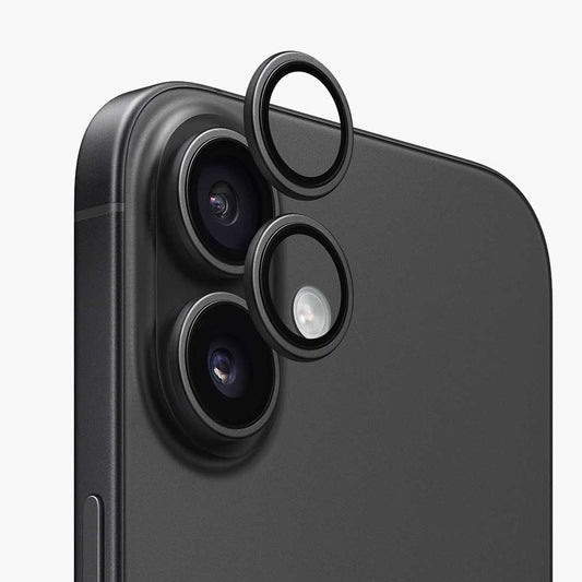 Schutzfolie Anank AR für die Rückkamera des Apple iPhone 17, gehärtetes Glas, Schwarz