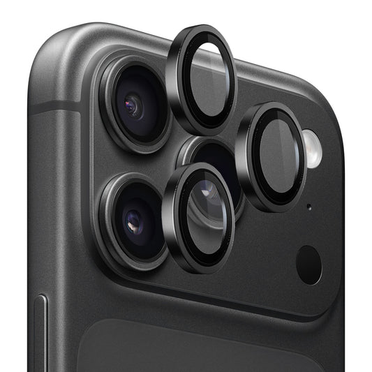 Blueo 99 entspiegelte HD-Schutzfolie für die Rückkamera des Apple iPhone 18 Pro / 18 Pro Max, gehärtetes Glas, Schwarz