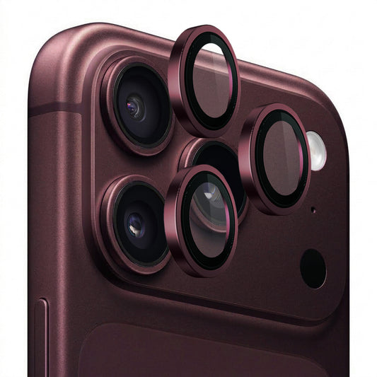 Blueo 99 Anti-Reflex HD Schutzfolie für die Rückkamera für Apple iPhone 18 Pro / 18 Pro Max, gehärtetes Glas, Burgunderrot