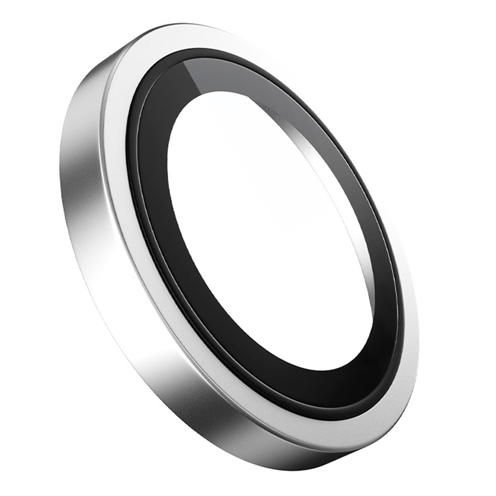 Blueo 99 entspiegelte HD-Schutzfolie für die Rückkamera des Apple iPhone Duo, gehärtetes Glas, Silberfarben