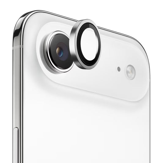 Schutzfolie Blueo Metal Frame für die Rückkamera des Apple iPhone 17 Air, gehärtetes Glas, Silberfarben