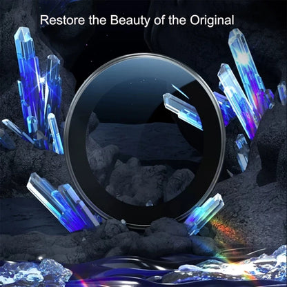 Blueo Sapphire Crystal Rückkamera-Schutzfolie für Apple iPhone 14 Pro Max / 14 Pro, gehärtetes Glas, Lila