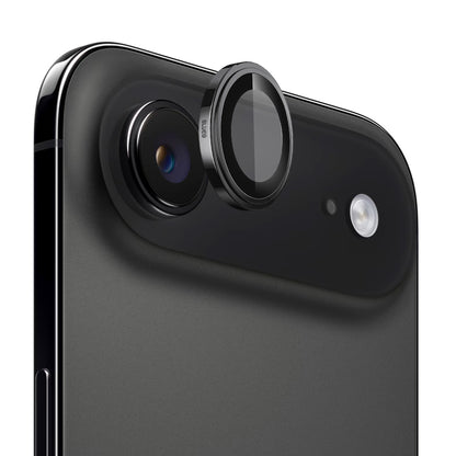 Schutzfolie Blueo Sapphire Crystal für die Rückkamera des Apple iPhone 17 Air, gehärtetes Glas, Schwarz