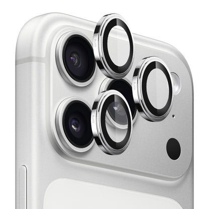 Blueo Sapphire Crystal Schutzfolie für die Rückkamera für Apple iPhone 18 Pro / 18 Pro Max, gehärtetes Glas, Silberfarben
