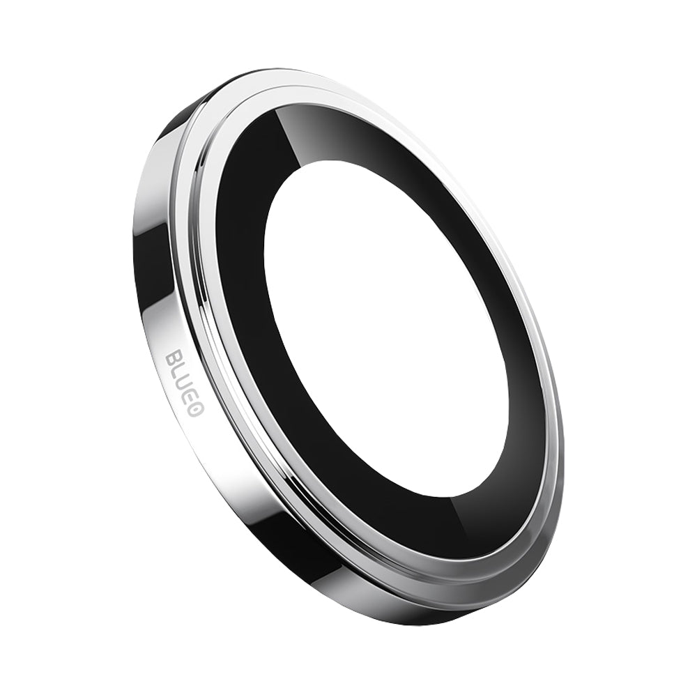 Blueo Sapphire Crystal Schutzfolie für die Rückkamera für Apple iPhone 18 Pro / 18 Pro Max, gehärtetes Glas, Silberfarben