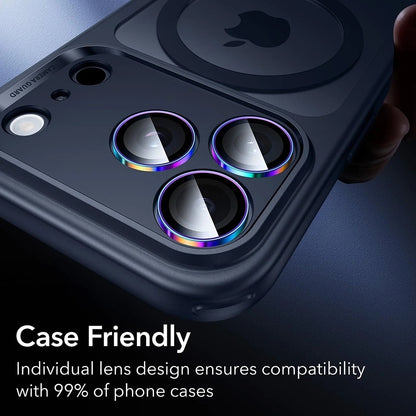 Schutzfolie ESR Armorite für die Rückkamera für Apple iPhone 17 Pro Max / 17 Pro / 16 Pro Max / 16 Pro, gehärtetes Glas, Mehrfarbig