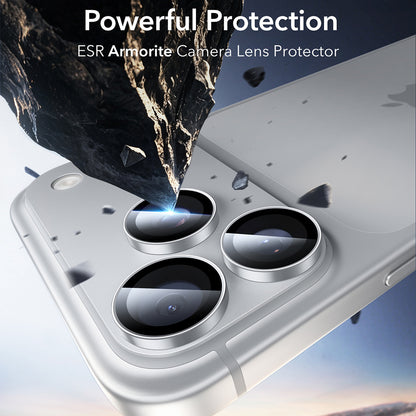 ESR Armorite Rear Camera Protective Film for Apple iPhone 18 Pro / 18 Pro Max, Tempered Glass, Silver