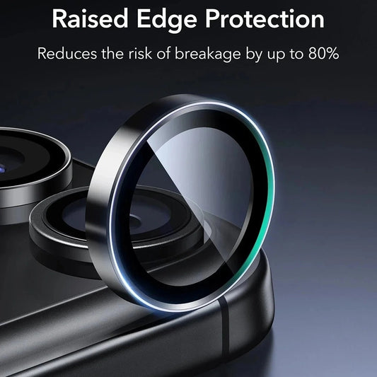 ESR Armorite Rückkamera-Schutzfolie für Apple iPhone 18 Pro / 18 Pro Max, gehärtetes Glas, Dunkelweinrot
