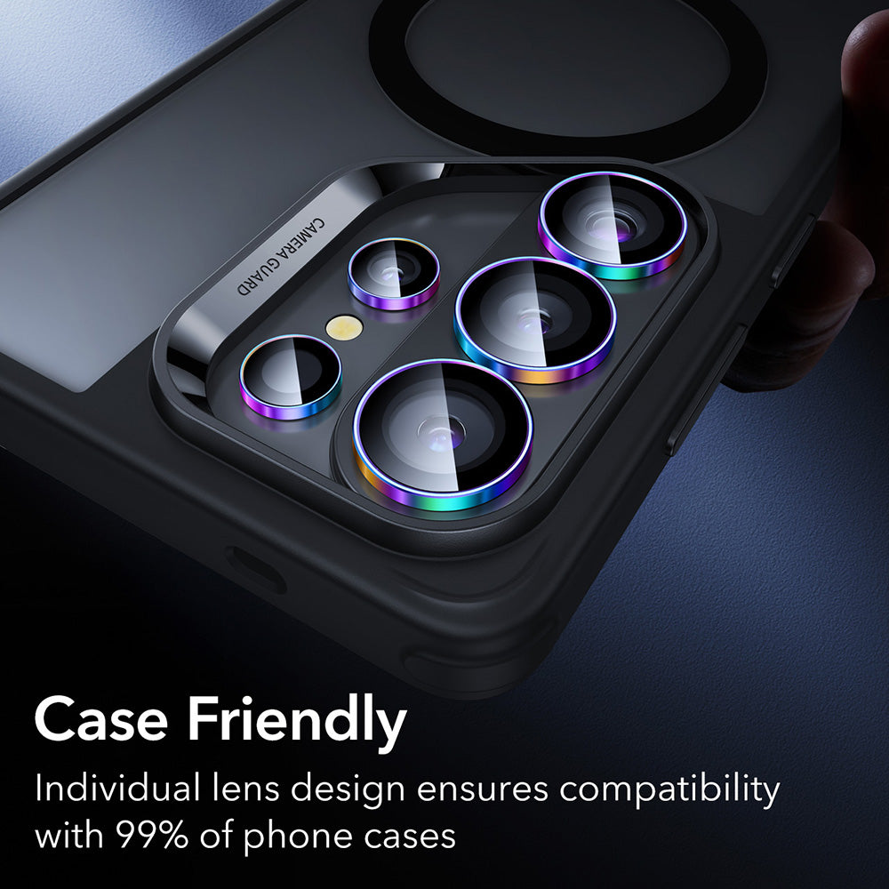 Schutzfolie ESR Armorite für die Rückkamera des Samsung Galaxy S26 Ultra, gehärtetes Glas, Mehrfarbig