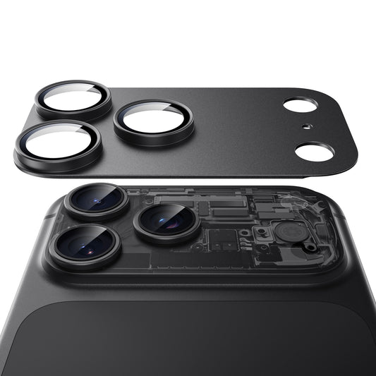 Schutzfolie für die Rückkamera ESR Armorite Pro für Apple iPhone 18 Pro, gehärtetes Glas, schwarz