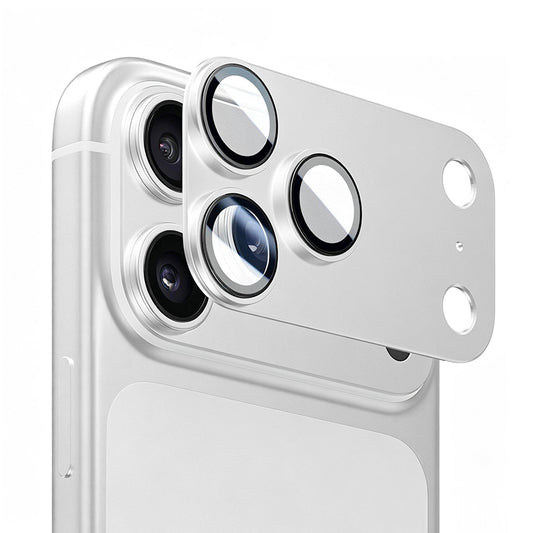 Lito Crown Halo AR + AF Rear Camera Protective Film for Apple iPhone 18 Pro Max, Tempered Glass, Silver
