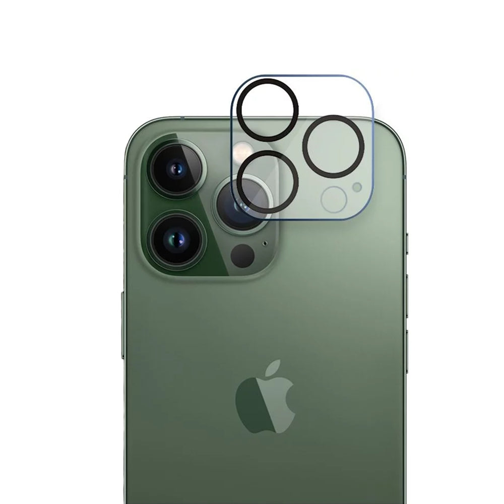 Schutzfolie für die Rückkamera Lito S+ für Apple iPhone 14 Pro Max / 14 Pro, gehärtetes Glas, schwarz