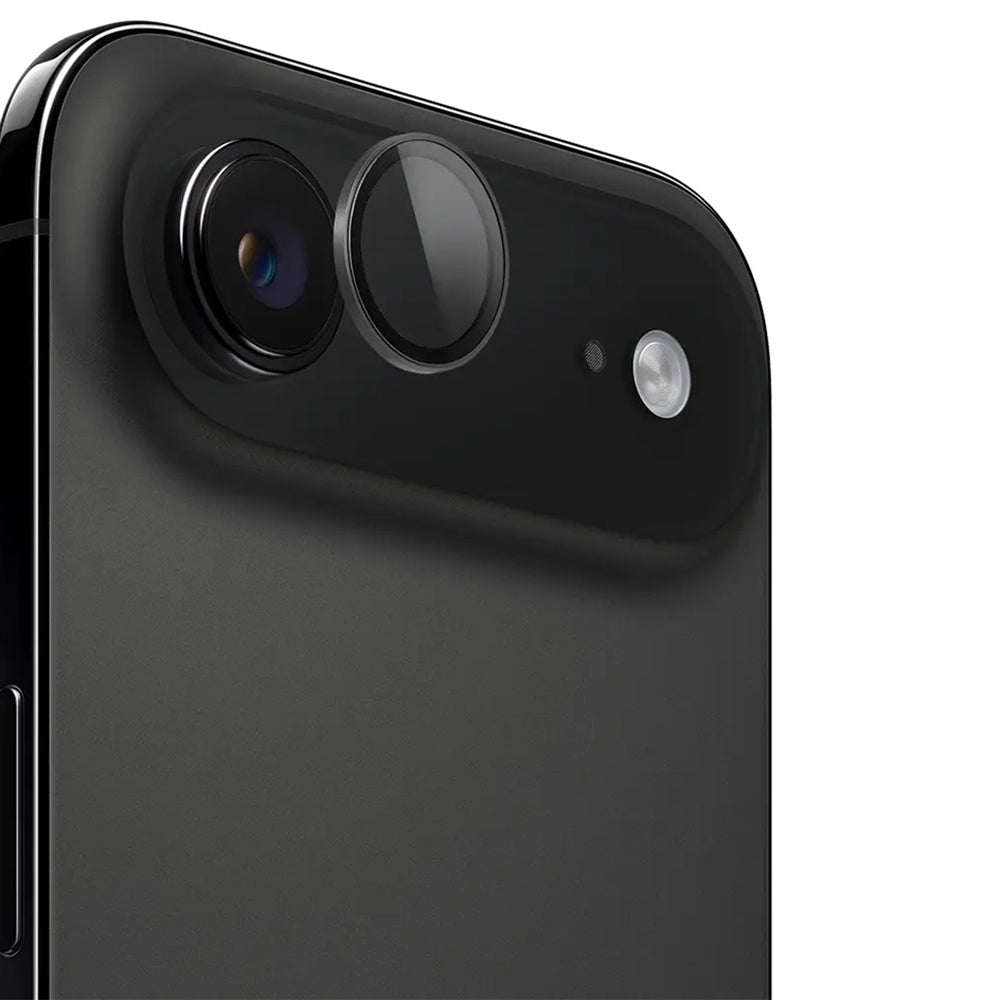 Schutzfolie Lito S+ für die Rückkamera des Apple iPhone 17 Air, gehärtetes Glas, Schwarz