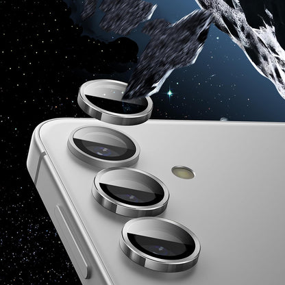 Schutzfolie für Rückkamera Lito S+ für Samsung Galaxy S25 S931, gehärtetes Glas, silberfarben
