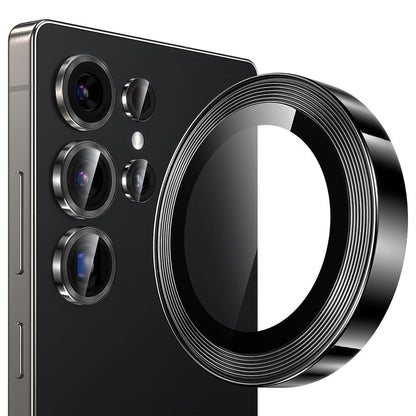 Schutzfolie Lito S+ für die Rückkamera des Samsung Galaxy S26 Ultra S948, gehärtetes Glas, Schwarz