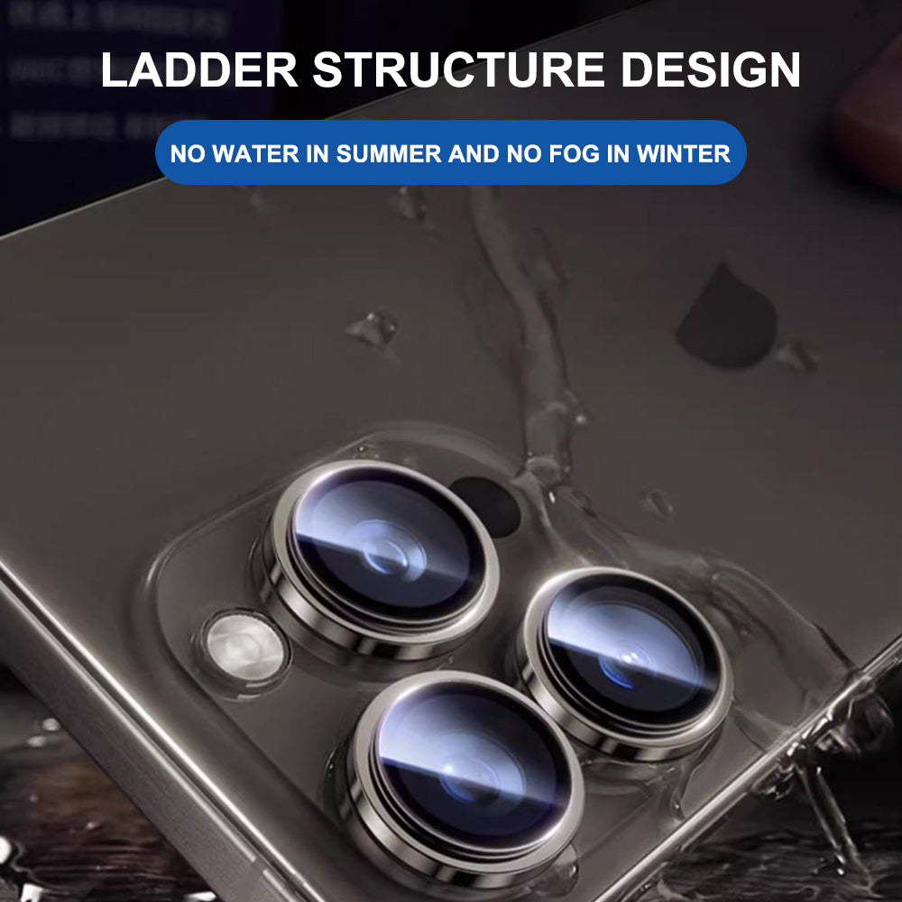 Rückkamera-Schutzfolie Lito Titanium AR für Apple iPhone 18 Pro / 18 Pro Max, gehärtetes Glas, silberfarben