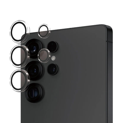 Schutzfolie PanzerGlass Hoops für die Rückkamera des Samsung Galaxy S25 Ultra S938, gehärtetes Glas, Transparent