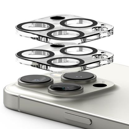 Schutzfolie Ringke Rückkamera für Apple iPhone 16 Pro Max / 16 Pro, gehärtetes Glas, Set 2 Stück, Transparent