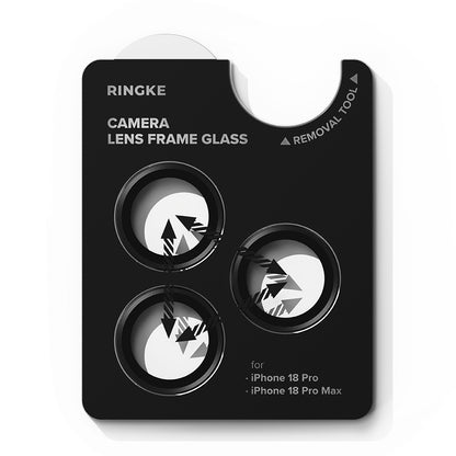 Ringke Rückkamera-Schutzfolie für Apple iPhone 18 Pro / 18 Pro Max, gehärtetes Glas, 2er-Set, transparent