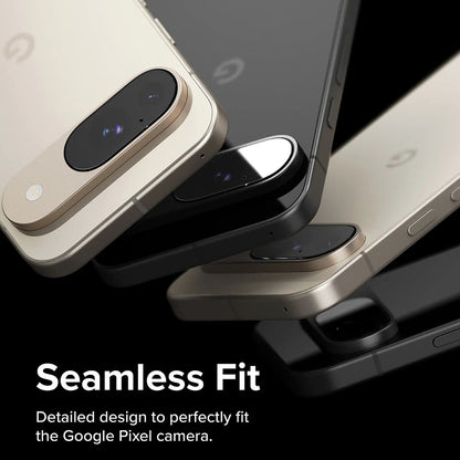 Schutzfolie Ringke Rückkamera für Google Pixel 9, Gehärtetes Glas, Set 3 Stück, Transparent