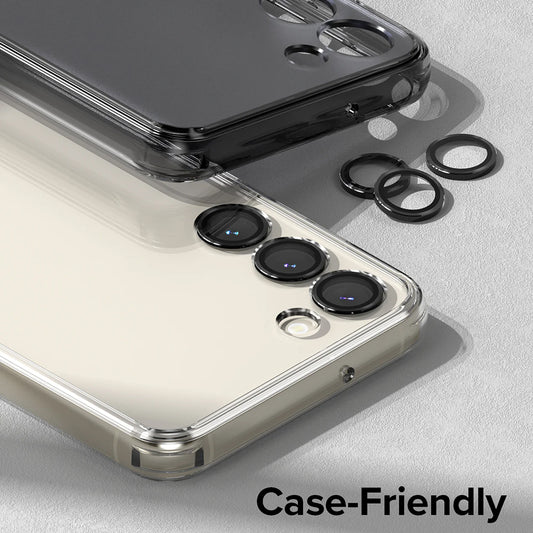 Schutzfolie Ringke für die Rückkamera des Samsung Galaxy S23+ S916 / S23 S911, gehärtetes Glas, Schwarz