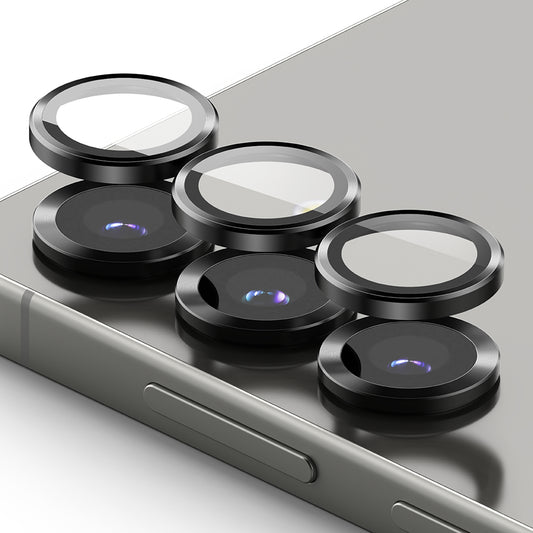 Schutzfolie Ringke Rückkamera für Samsung Galaxy S25 S931, Gehärtetes Glas, Schwarz