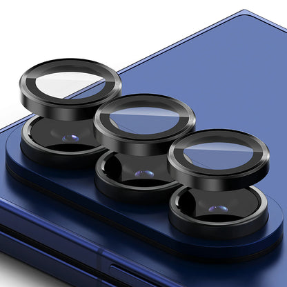 Schutzfolie Ringke Rückkamera für Samsung Galaxy Z Fold7 F966, Gehärtetes Glas, Set 2 Stück, Schwarz