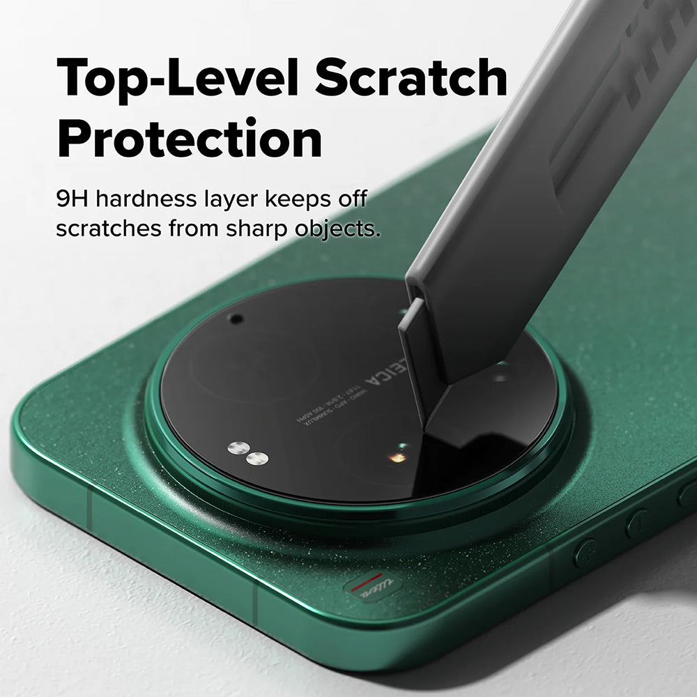 Ringke Rückkamera-Schutzfolie für Xiaomi 17 Ultra, gehärtetes Glas, 2er-Set, transparent
