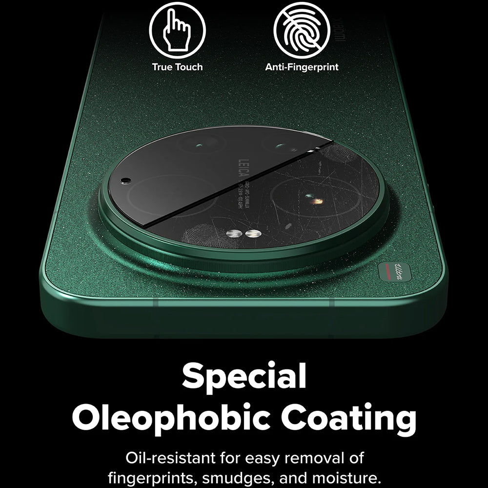 Ringke Rückkamera-Schutzfolie für Xiaomi 17 Ultra, gehärtetes Glas, 2er-Set, transparent