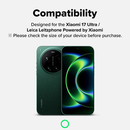 Ringke Rückkamera-Schutzfolie für Xiaomi 17 Ultra, gehärtetes Glas, 2er-Set, transparent